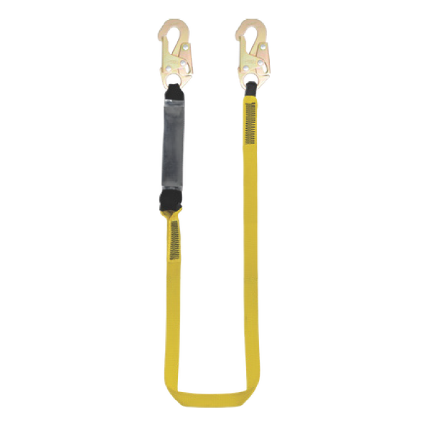 4’ Single-Leg External Shock Absorbing Lanyard