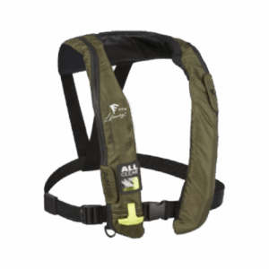 A/M 33 All Clear Inflatable Vest - Green