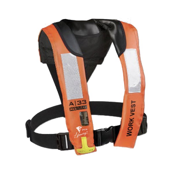 A-33 Automatic All Clear Inflatable Work Vest
