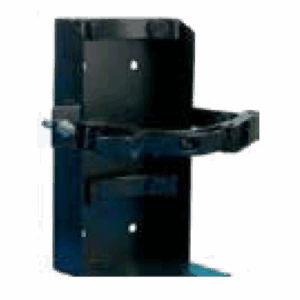 Bracket for fire extinguishers