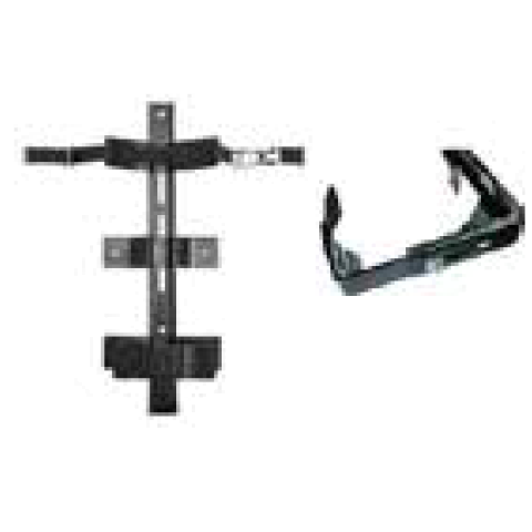 Adjustable – galvanized bracket with inner plastic protection