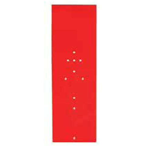 Magnetic bracket for fire extinguishers