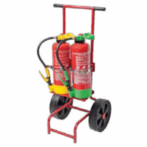 Trolley carriage suitable for 2 pcs