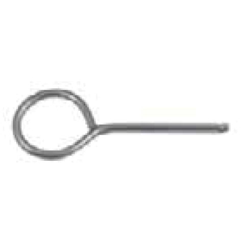 Valve safety pin for trolley fire extinguishers