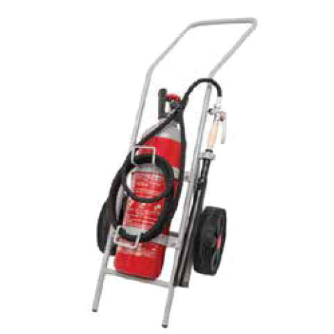 Fire Extinguisher / Trolley 10Kg Carbon Dioxide CO2