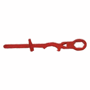 Big hook wrench for Storz couplings