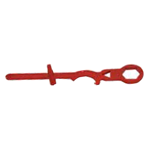 Big hook wrench for Storz couplings