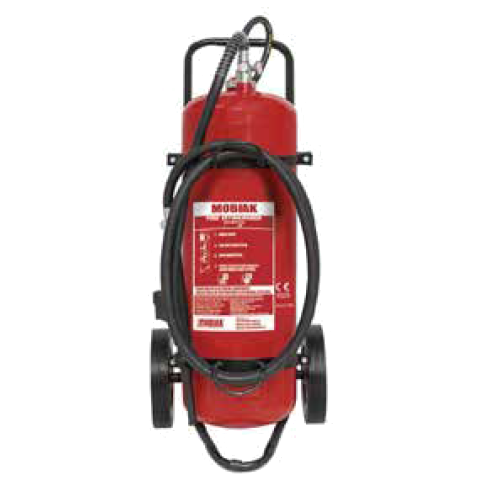 Fire Extinguisher / Trolley 135Lt Dry Powder & Foam With External Cartridge
