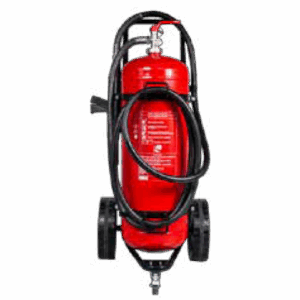 Fire Extinguisher / Trolley 25Lt Hydrogel With Separate Carriage Mounted On The Vessel