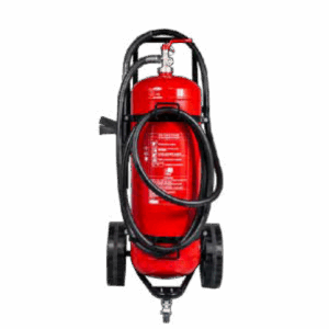Fire Extinguisher / Trolley 50Lt Hydrogel With Separate Carriage Mounted On The Vessel